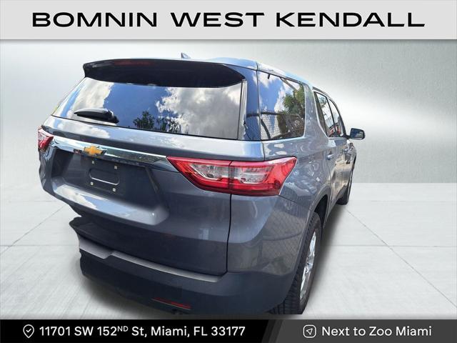 used 2021 Chevrolet Traverse car, priced at $18,990