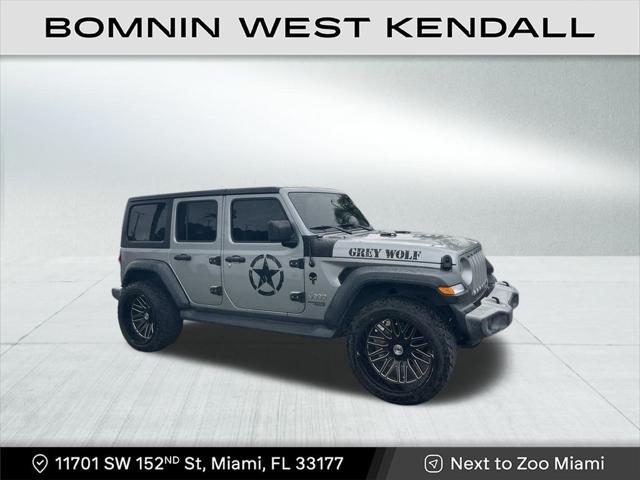 used 2019 Jeep Wrangler Unlimited car, priced at $28,490