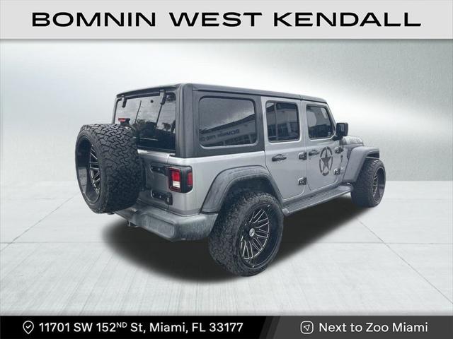 used 2019 Jeep Wrangler Unlimited car, priced at $28,490