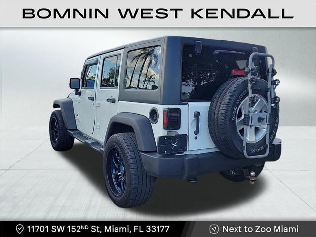 used 2016 Jeep Wrangler Unlimited car, priced at $18,990