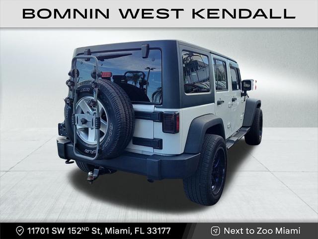 used 2016 Jeep Wrangler Unlimited car, priced at $18,990