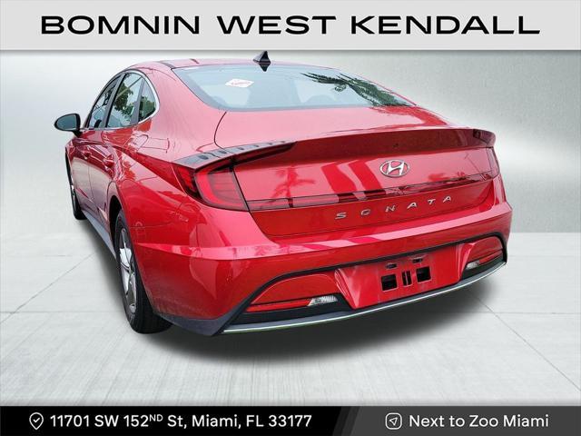 used 2021 Hyundai Sonata car, priced at $14,490