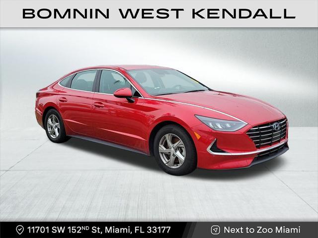 used 2021 Hyundai Sonata car, priced at $14,490