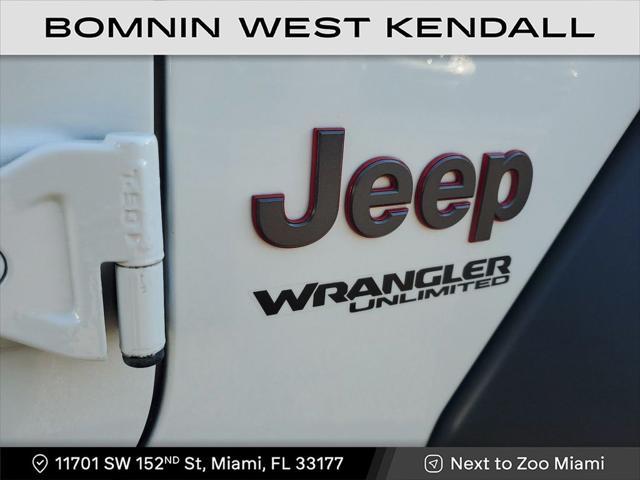 used 2020 Jeep Wrangler Unlimited car, priced at $34,990