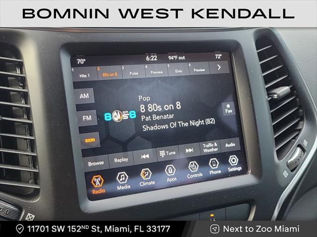 used 2021 Jeep Cherokee car, priced at $19,990