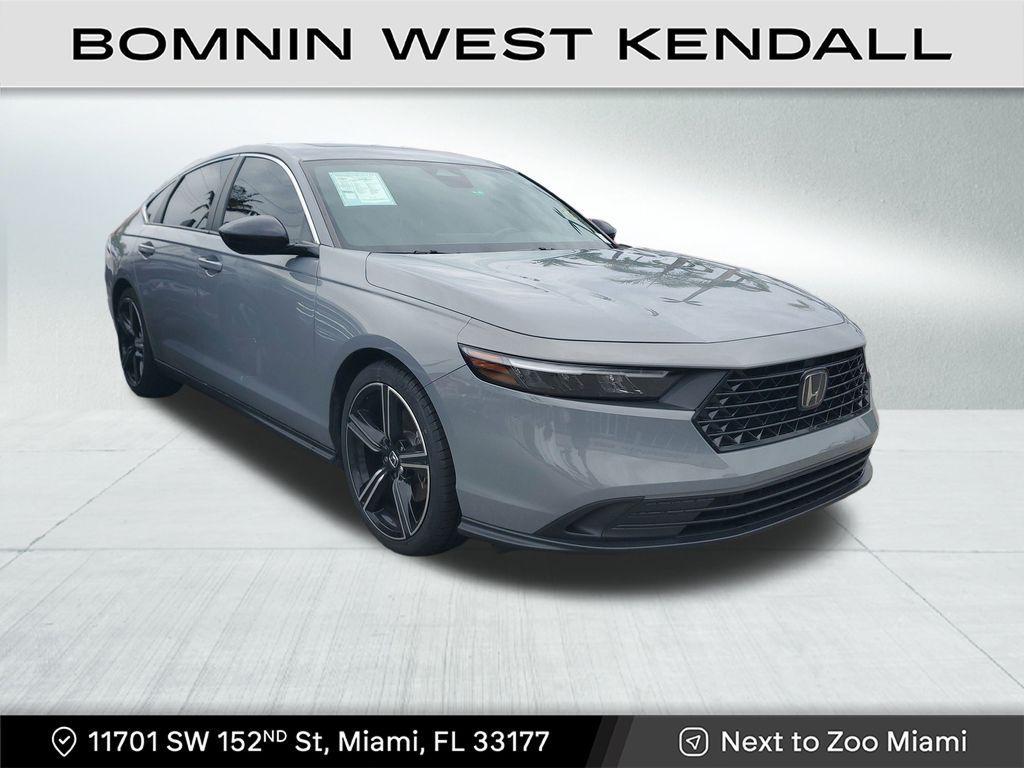 used 2024 Honda Accord Hybrid car, priced at $24,490