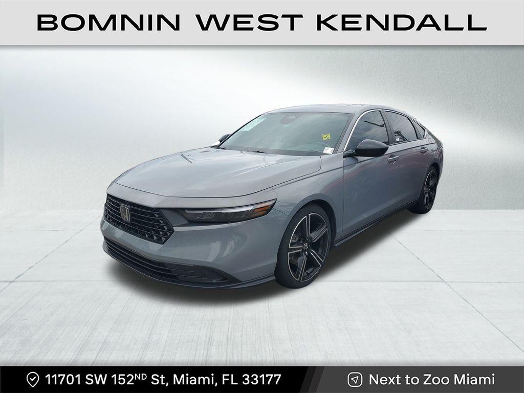 used 2024 Honda Accord Hybrid car, priced at $24,490