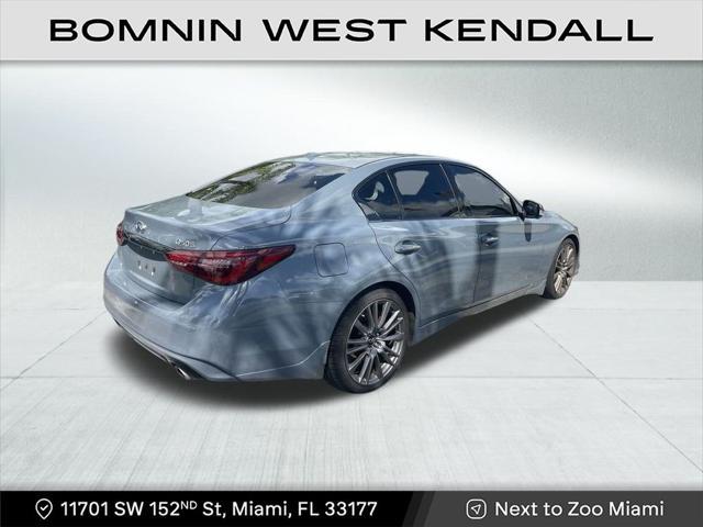 used 2023 INFINITI Q50 car, priced at $38,990