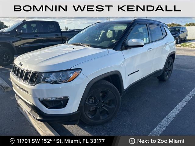 used 2021 Jeep Compass car, priced at $17,990