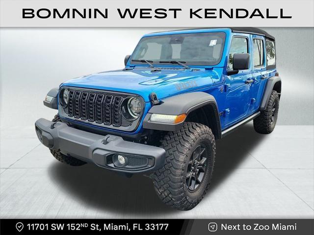 used 2024 Jeep Wrangler car, priced at $37,990