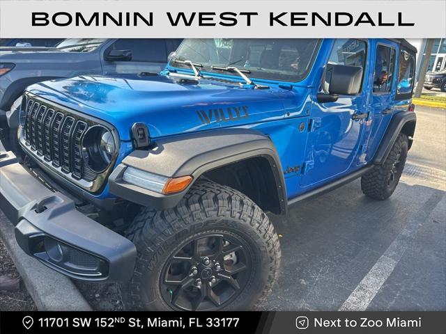 used 2024 Jeep Wrangler car, priced at $39,990