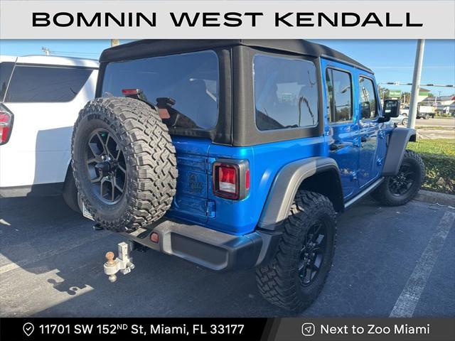 used 2024 Jeep Wrangler car, priced at $39,990