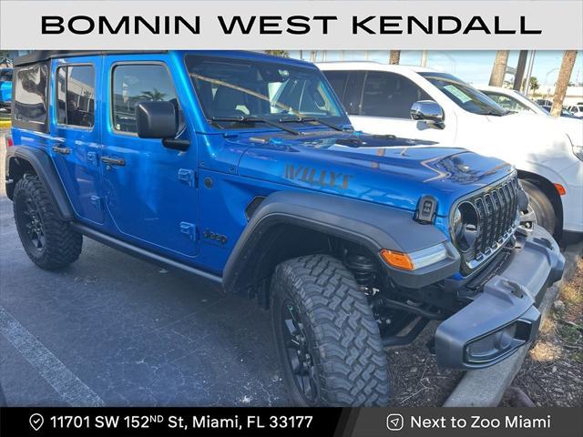 used 2024 Jeep Wrangler car, priced at $39,990