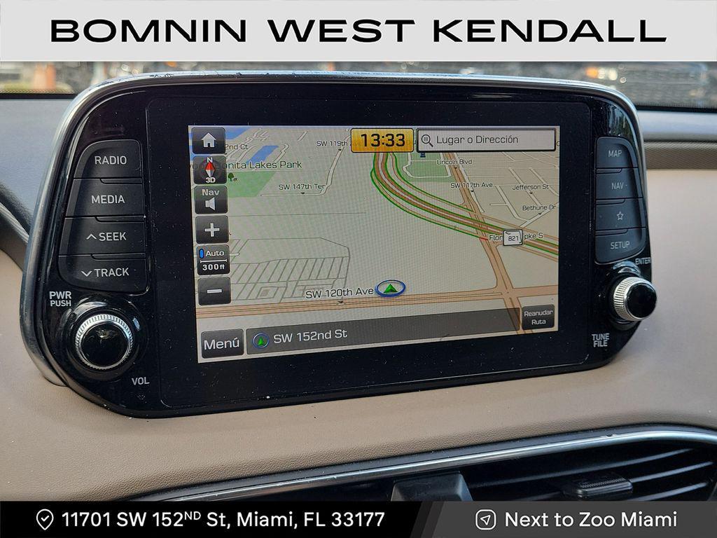 used 2020 Hyundai Santa Fe car, priced at $12,490