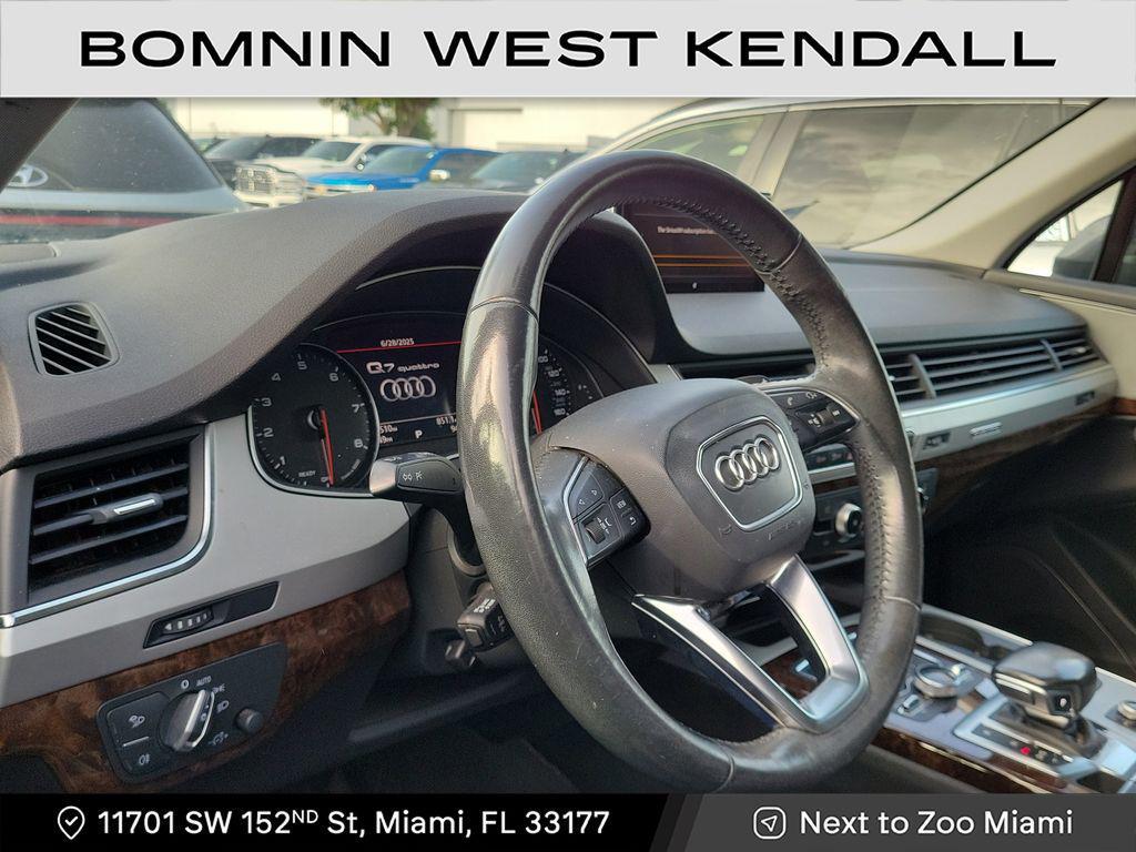 used 2019 Audi Q7 car, priced at $19,490