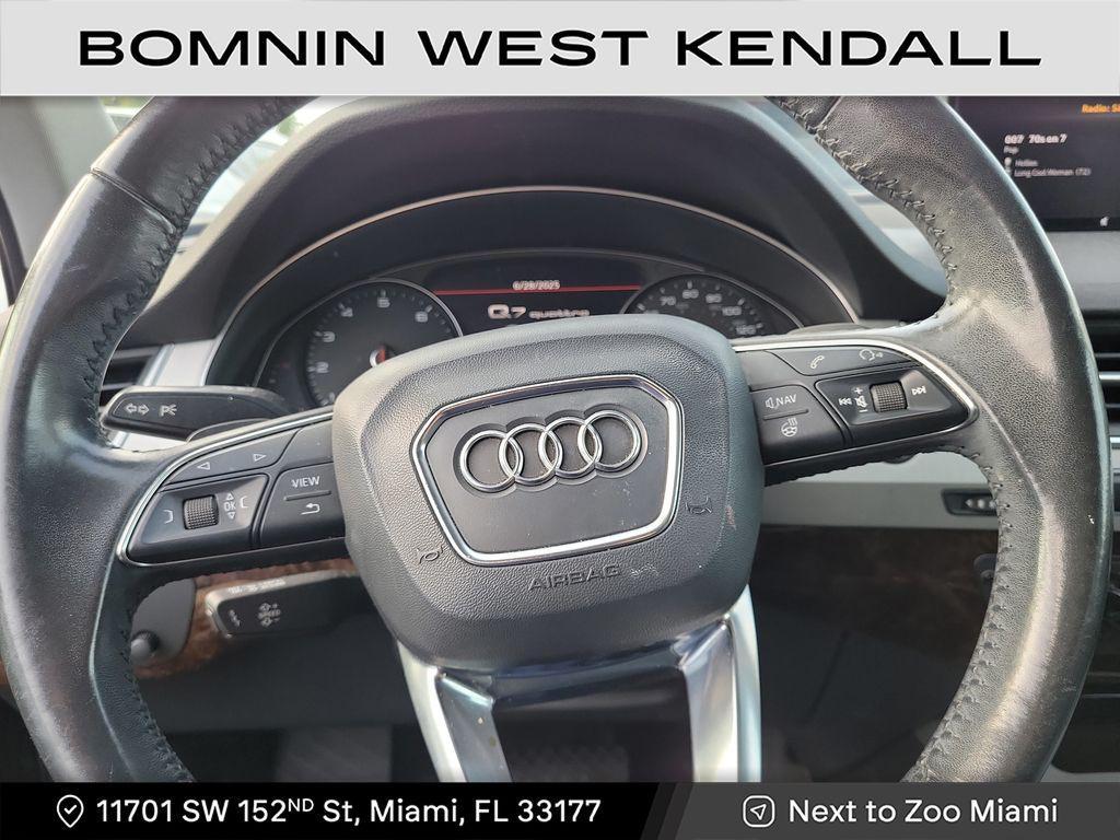 used 2019 Audi Q7 car, priced at $19,490