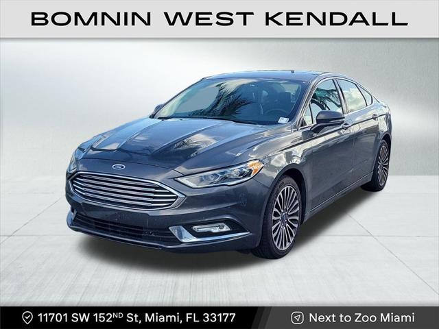 used 2017 Ford Fusion car, priced at $9,490