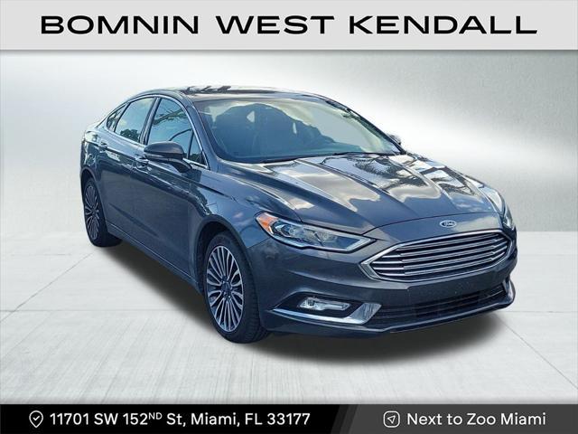 used 2017 Ford Fusion car, priced at $9,490