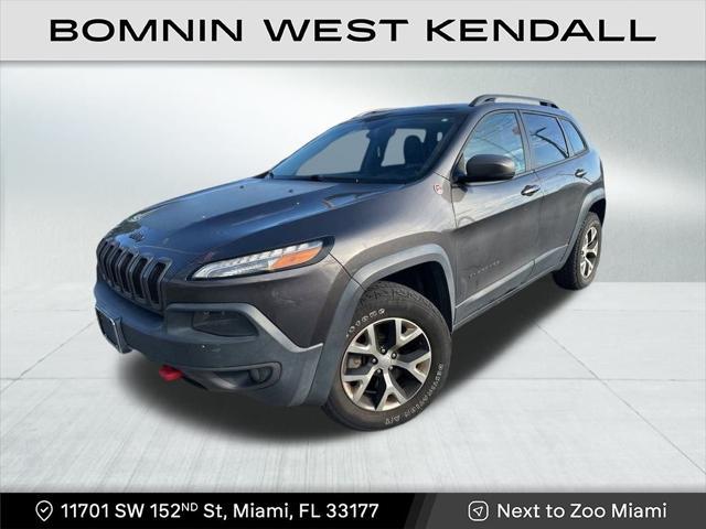 used 2018 Jeep Cherokee car, priced at $16,490