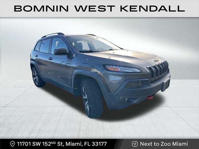 used 2018 Jeep Cherokee car, priced at $16,490