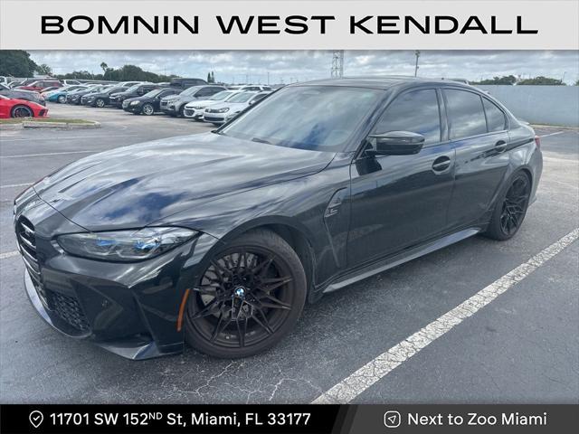 used 2021 BMW M3 car, priced at $65,990