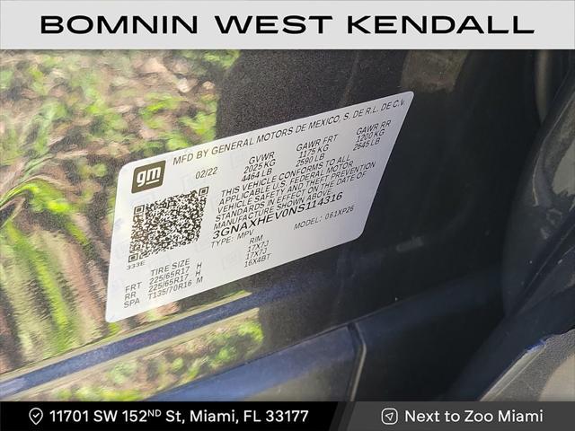 used 2022 Chevrolet Equinox car, priced at $16,990