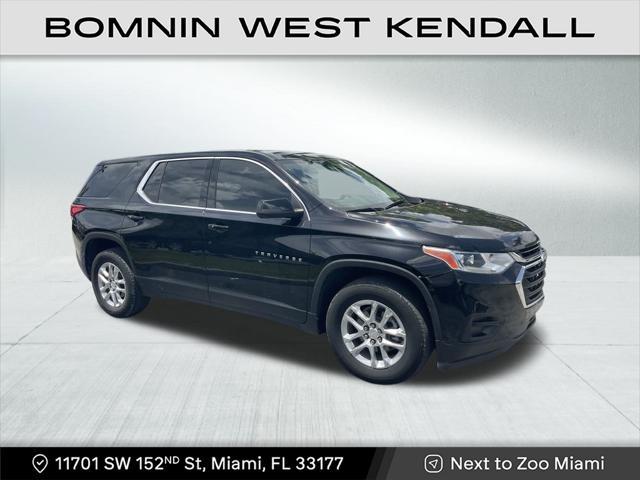 used 2021 Chevrolet Traverse car, priced at $21,990