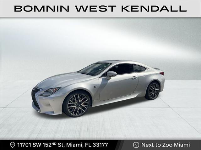 used 2017 Lexus RC 200t car, priced at $16,990