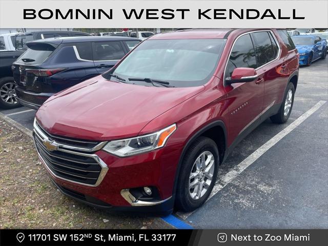 used 2021 Chevrolet Traverse car, priced at $22,990