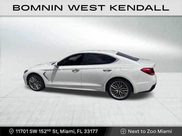 used 2021 Genesis G70 car, priced at $23,490