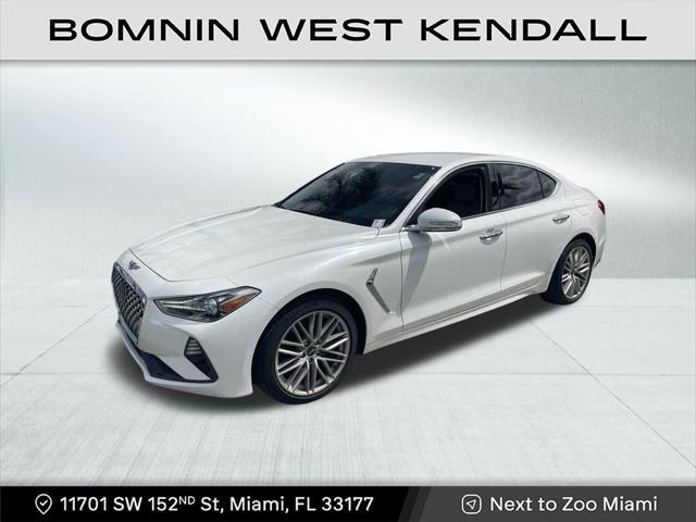 used 2021 Genesis G70 car, priced at $23,490