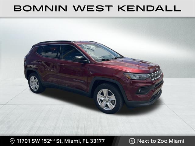 used 2022 Jeep Compass car, priced at $19,490