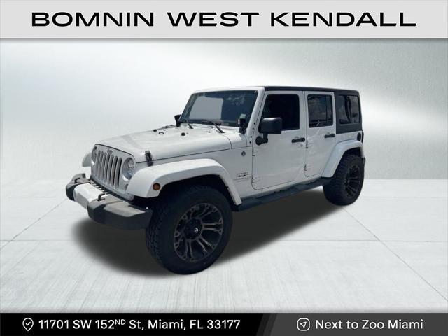 used 2016 Jeep Wrangler Unlimited car, priced at $17,990