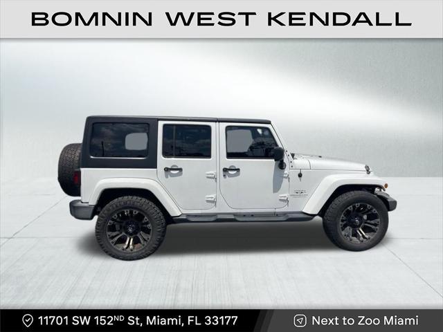 used 2016 Jeep Wrangler Unlimited car, priced at $17,990