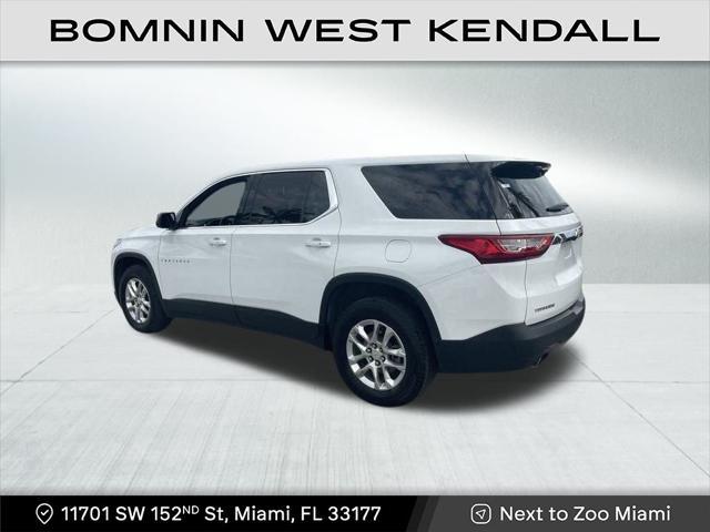 used 2020 Chevrolet Traverse car, priced at $15,490