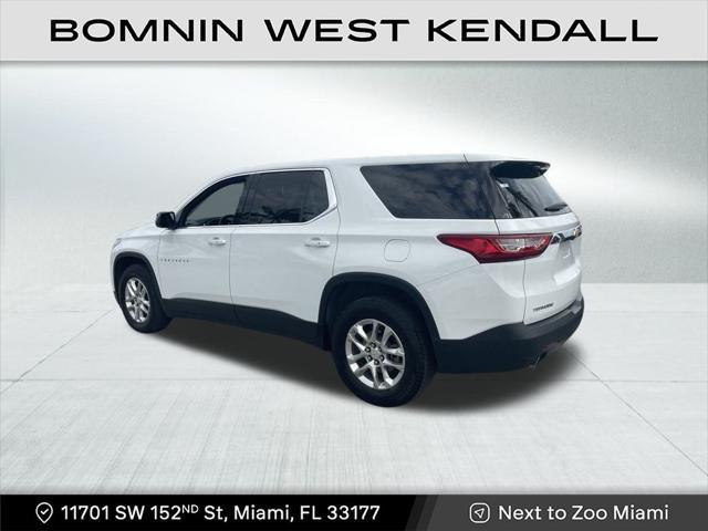 used 2020 Chevrolet Traverse car, priced at $16,490