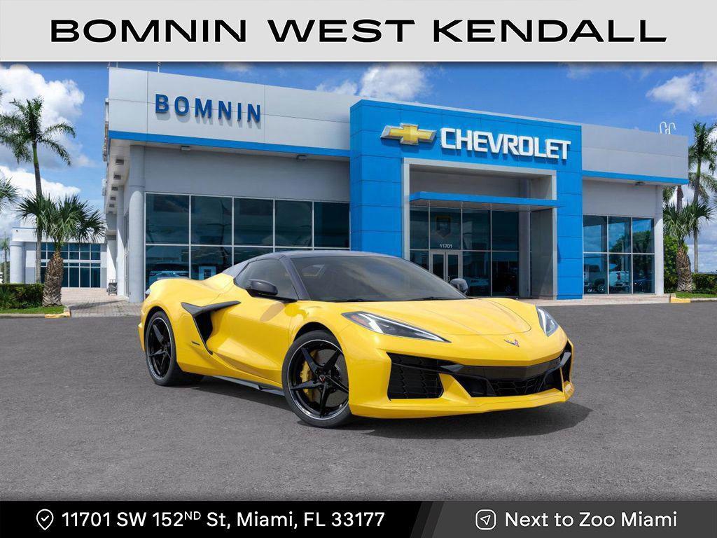 new 2025 Chevrolet Corvette E-Ray car, priced at $115,455