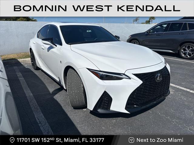 used 2023 Lexus IS 350 car, priced at $40,990