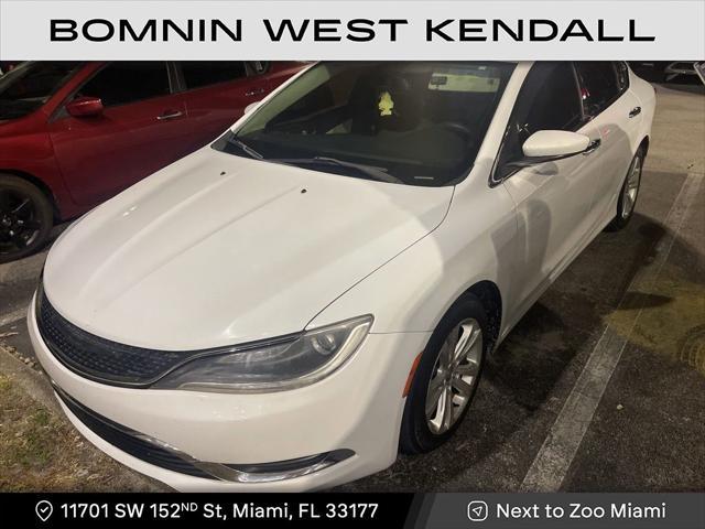 used 2016 Chrysler 200 car, priced at $5,490