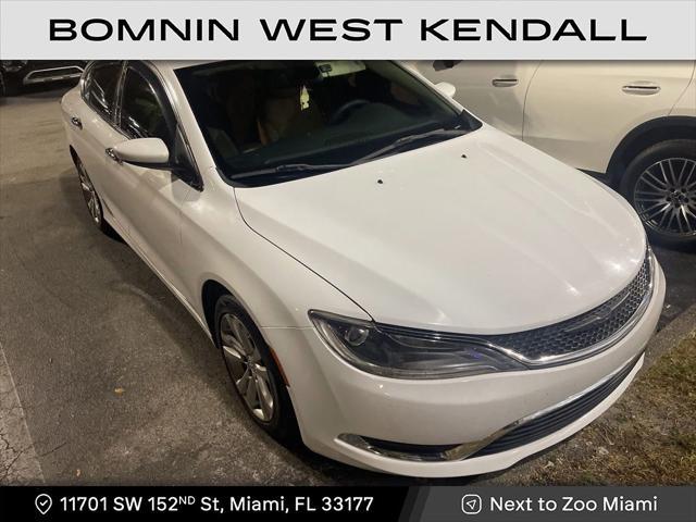 used 2016 Chrysler 200 car, priced at $4,990