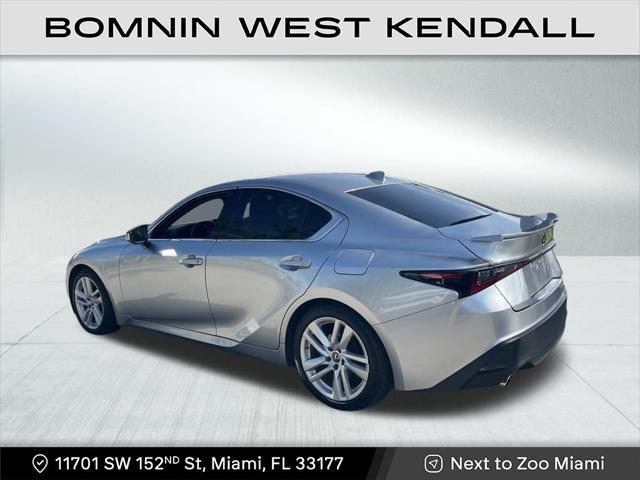 used 2022 Lexus IS 300 car, priced at $29,490