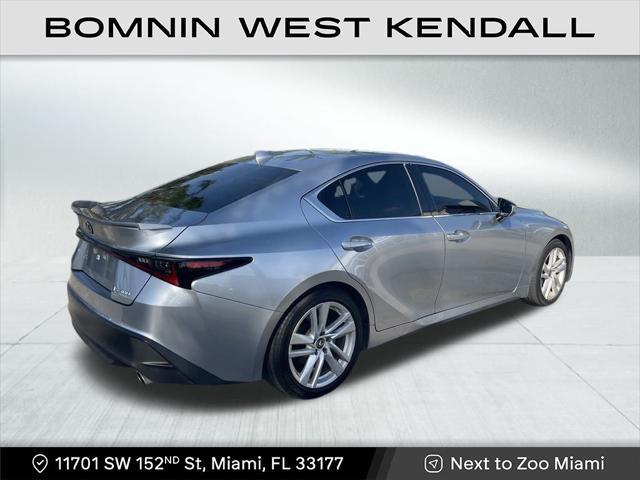 used 2022 Lexus IS 300 car, priced at $29,490