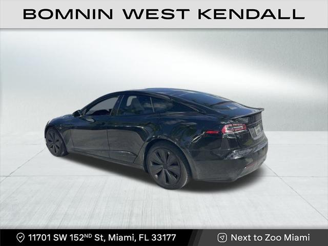 used 2023 Tesla Model S car, priced at $66,990