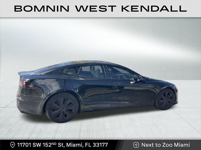 used 2023 Tesla Model S car, priced at $69,990