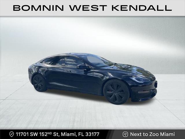 used 2023 Tesla Model S car, priced at $66,990