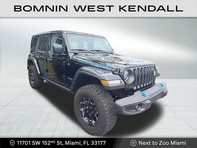 used 2021 Jeep Wrangler Unlimited 4xe car, priced at $31,990