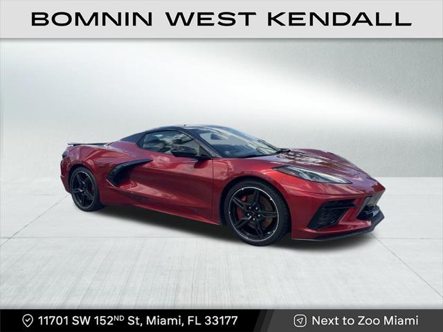 used 2021 Chevrolet Corvette car, priced at $77,990