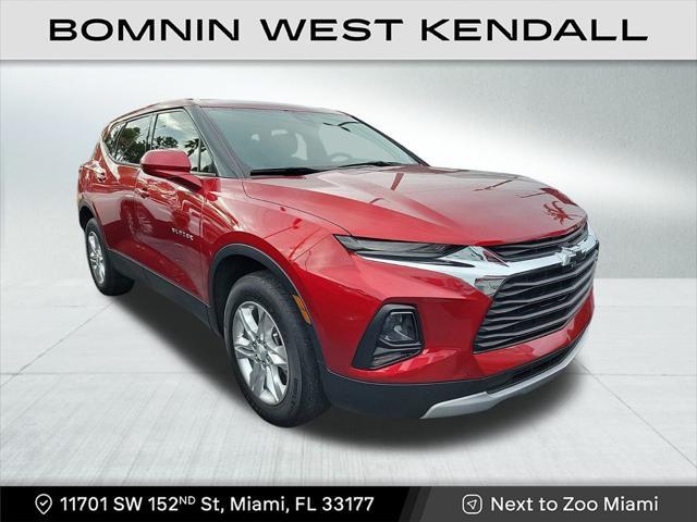 used 2022 Chevrolet Blazer car, priced at $21,490