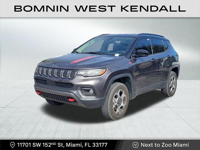 used 2022 Jeep Compass car, priced at $22,690