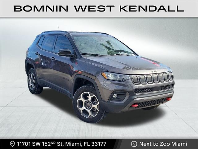 used 2022 Jeep Compass car, priced at $22,690